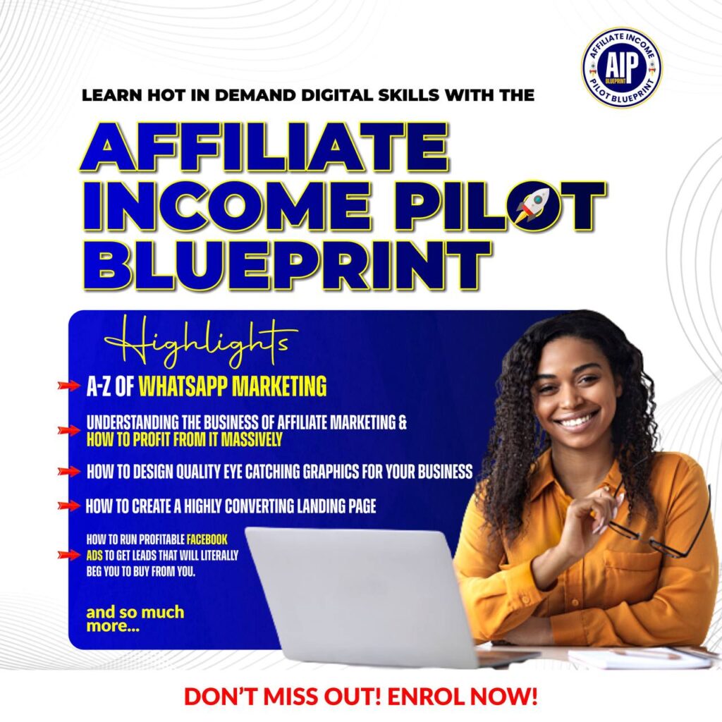 Affiliate Income Pilot Blueprint(AIP Blueprint)