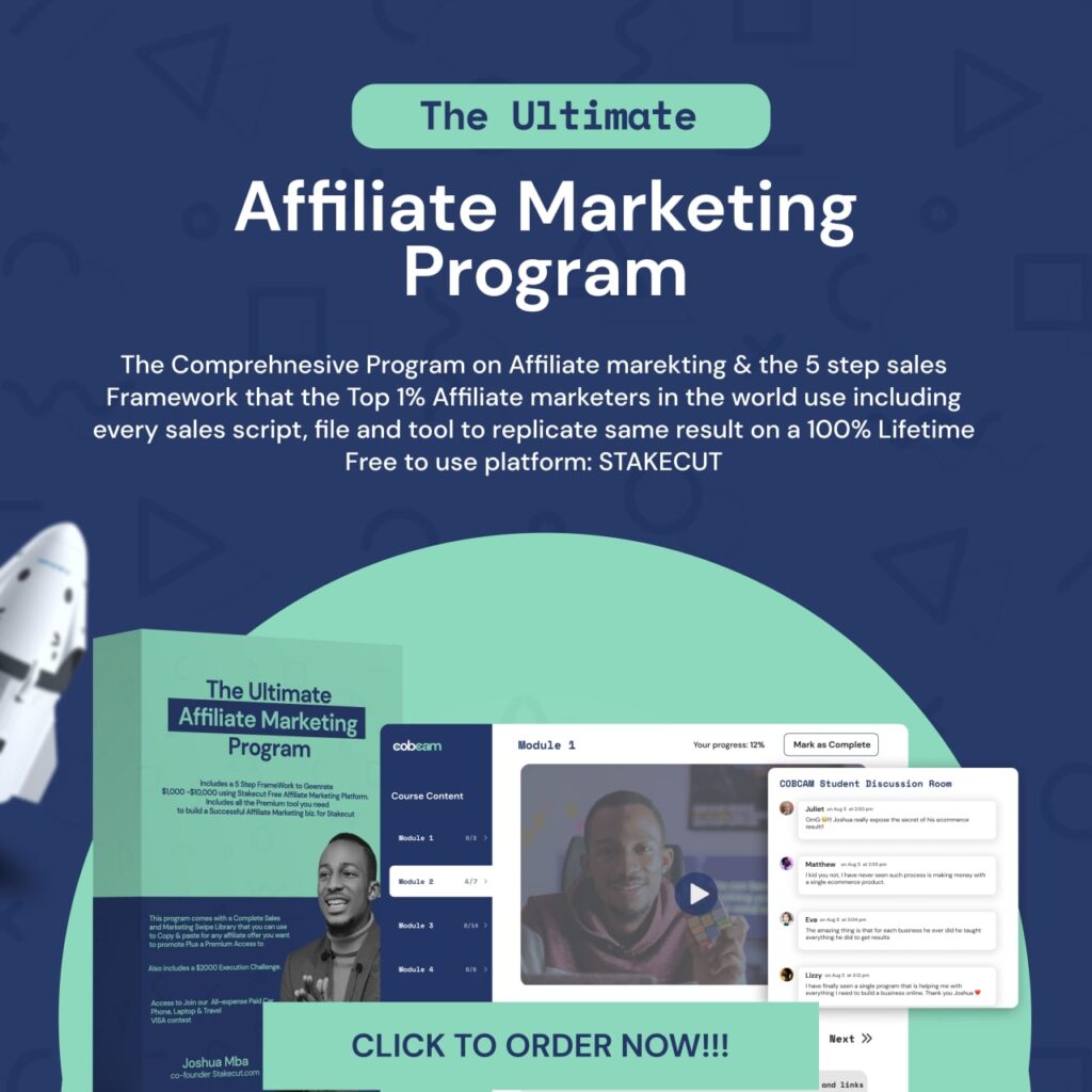 Ultimate Affiliate Marketing Program + DFY Sales System (UAMP)